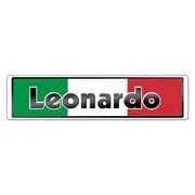 Namensschild mit Flagge Italien - Größe 15 x 3,5 cm