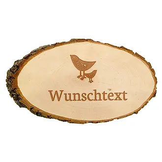 Schild mit Wunschsymbol und -text