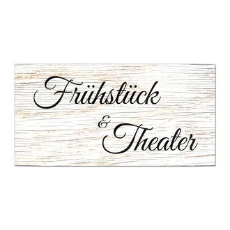 Shabbyschild Frühstück und Theater