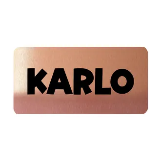 Magnetisches Namensschild zum Anstecken