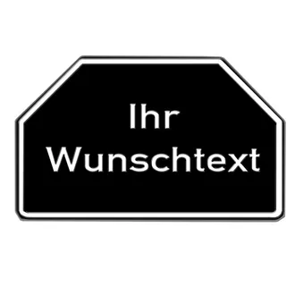 Oldtimerschild mit Wunschtext
