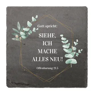 Schieferplatte mit Jahreslosung