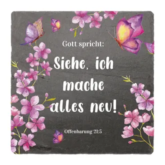 Schieferplatte mit Jahreslosung