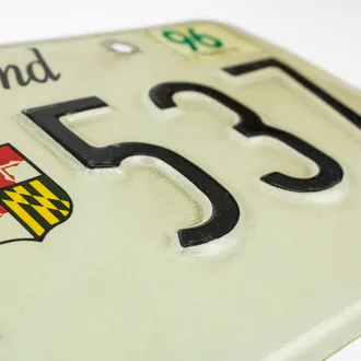 US Kennzeichen Maryland - original Nummernschild aus den USA 