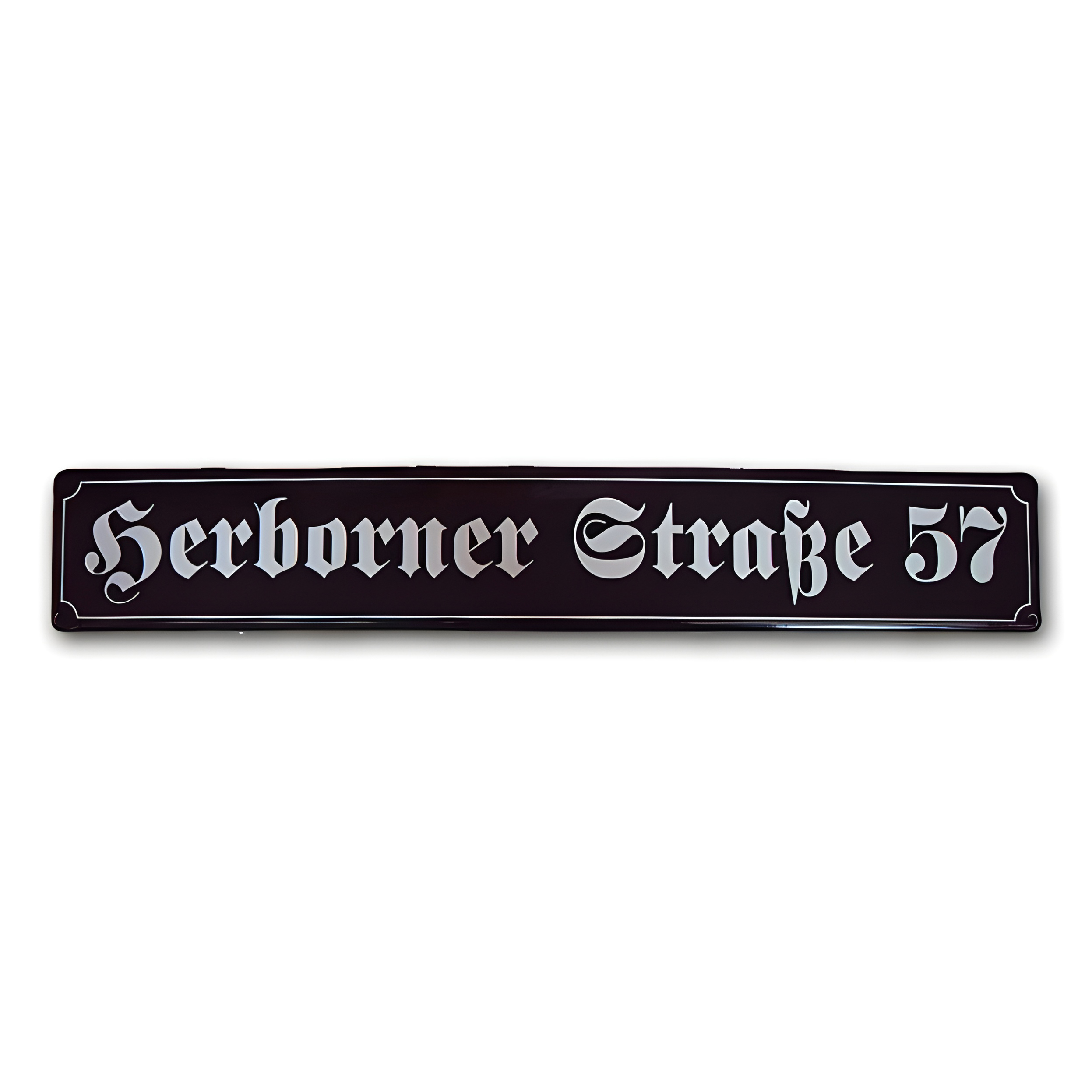 Emaille Straßenschild