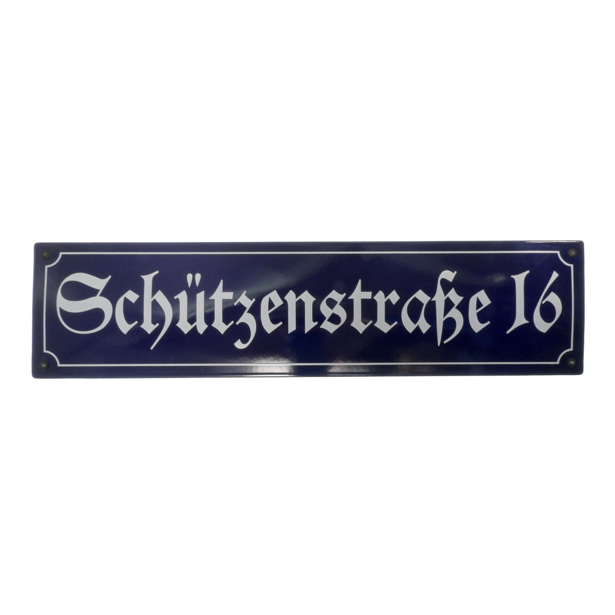 Emaille Straßenschild