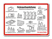 PVC-Schild mit lustigem Spruch - Größe: 21 x 15 cm