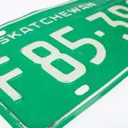 Nummernschild Saskatchewan