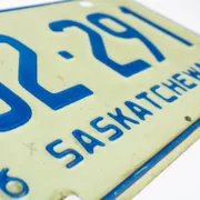 Nummernschild aus Kanada - Saskatchewan 