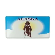 US Plate Alaska mit Wunschtext