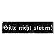 Schild Bitte nicht stören!