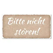 Bitte nicht stören Schild