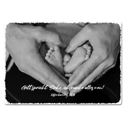 Blechschild "Siehe, ich mache alles neu!"