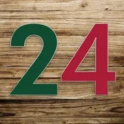 Farbige Edelstahl Hausnummern zweistellig