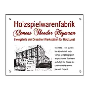 Gedenktafel aus Acryl