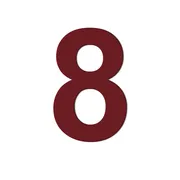 Hausnummer aus Edelstahl