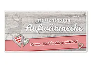 Dekoschild Aufwärmecke