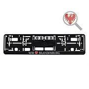 Kennzeichenhalter Wir lieben Brandenburg