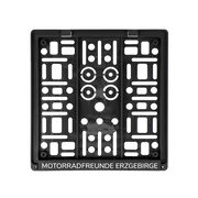 Motorradkennzeichenhalter mit Wunschname
