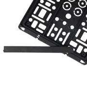 Motorradkennzeichenhalter mit Werbung