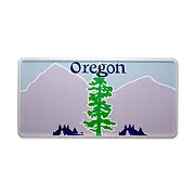 Boosterplate Oregon mit individuellem Wunschtext