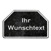 Oldtimerschild mit Wunschtext