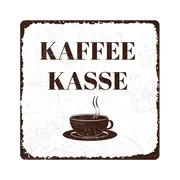 Vintageschild Kaffeekasse
