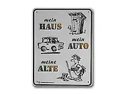 Funschild - Mein Haus ...