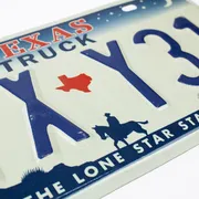 US Nummernschild Texas - original Nummernschild aus den USA 