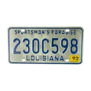 USA Kennzeichen Louisiana