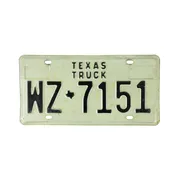 US-Kennzeichen Texas - originales Kennzeichen 