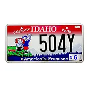 US-Nummernschild aus Idaho - Größe: 30 x 15 cm