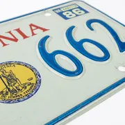 US Nummernschild Virginia 