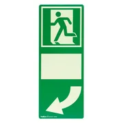 Fluchtweg-​Detailmarkierung »Hinterlegung Türgriff« 