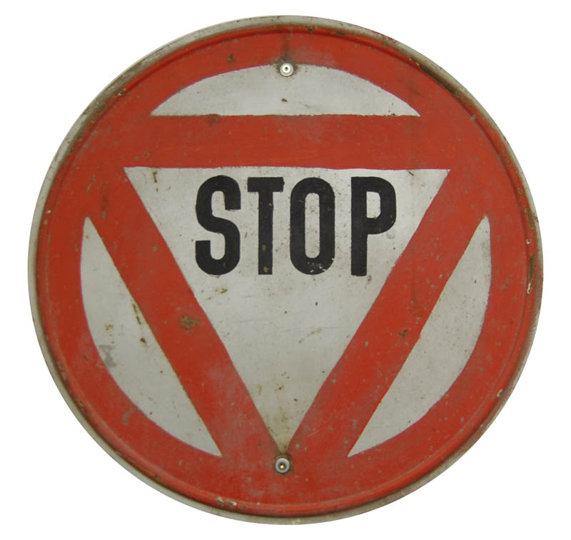 verkehrsschild stop